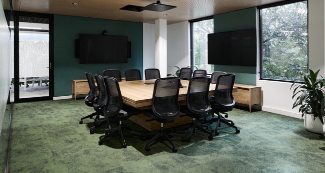 commercial carpet tiles | office flooring | workplace design project | Signature Floors