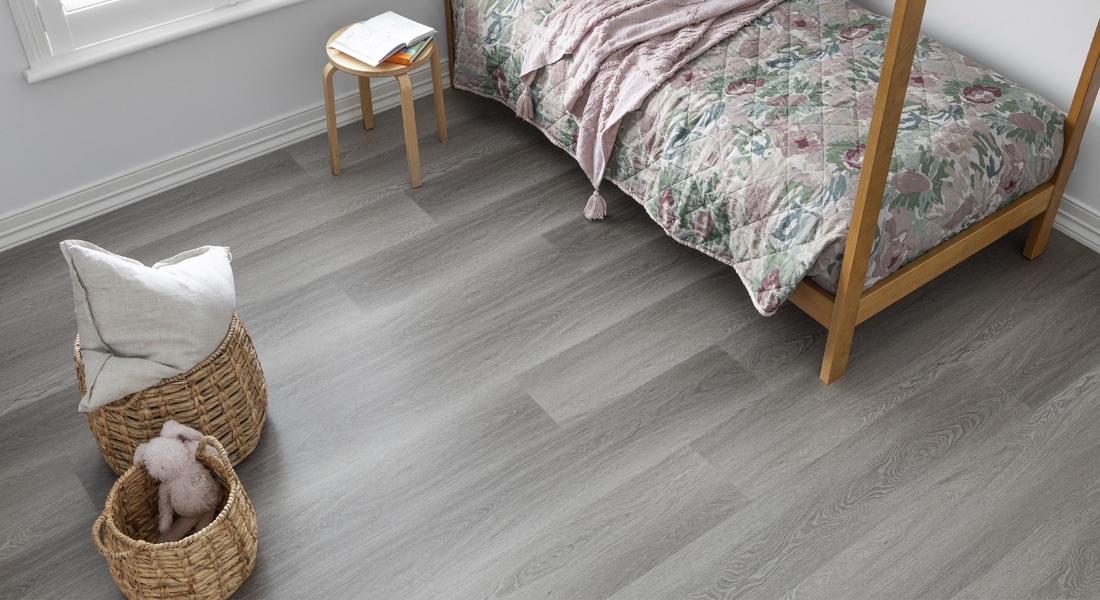 Pearse Oak Vinyl Planks | Timbarra Vinyl Planks | Signature Floors - Vinyl Plank Flooring | Gray Vinyl Wood Planks | Wooden Flooring with a Vinyl Planks' sustainability | Oak Flooring Flooring